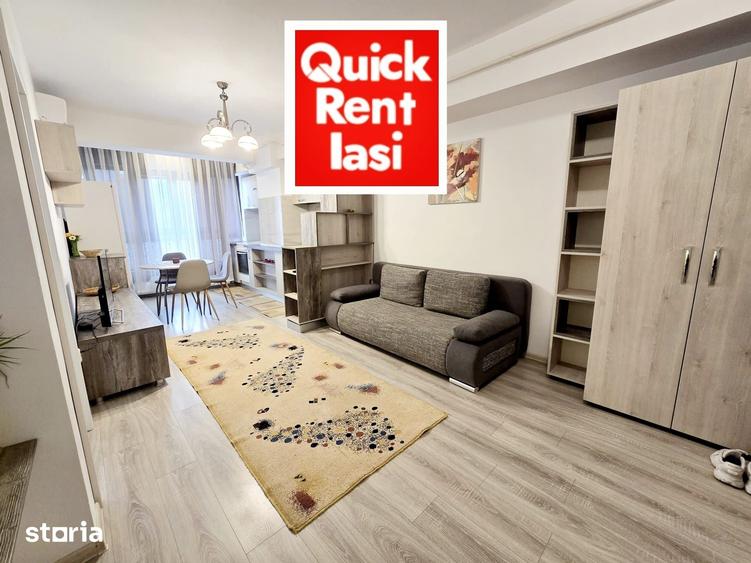 Palas Mall Bloc Nou Apartament 2 Camere Open Space Modern De Inchiriat - 6