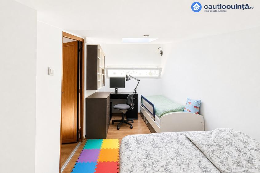 Apartament cu 3 camere semidecomandat, mobilat în Apărătorii Patriei