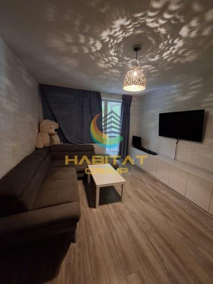 Apartament cu 2 camere semidecomandat, mobilat în Brâncoveanu