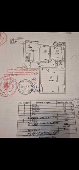 Apartament cu 3 camere decomandat, mobilat în Ultimul leu