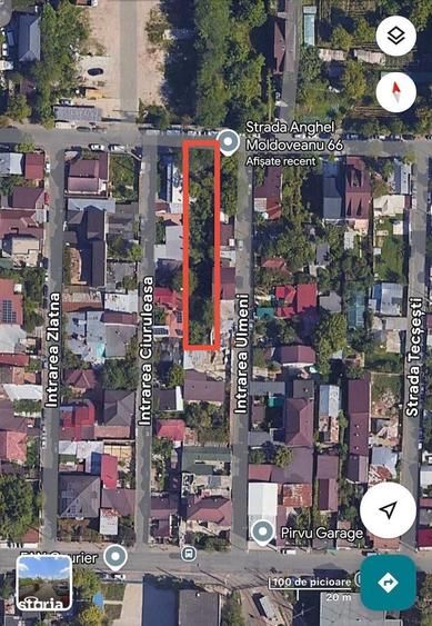 Teren de 737 mp, în Progresul