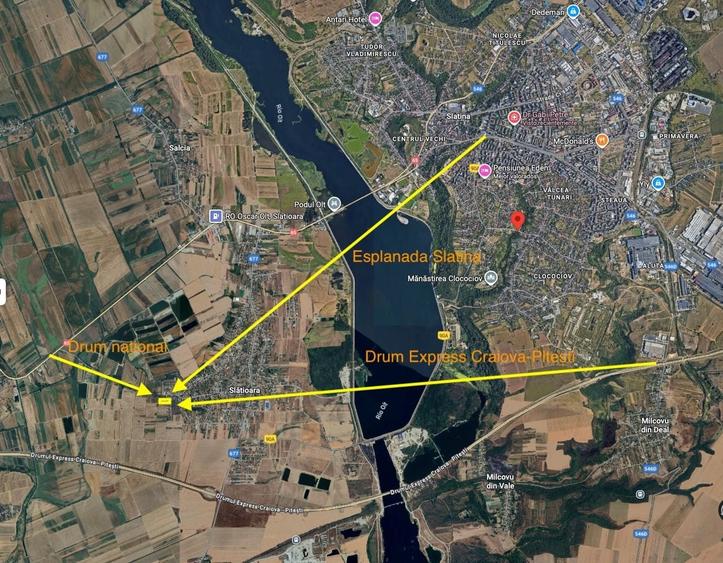 Teren de 3500 mp, în Milcov
