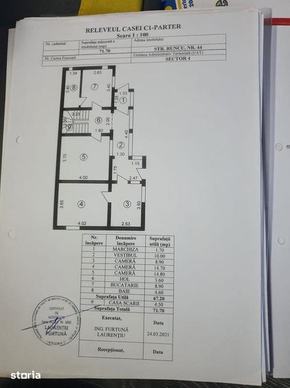 Casă cu 6 camere cu Teren 198 Mp în Berceni