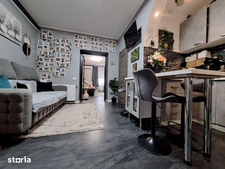 Apartament cu 2 camere semidecomandat în Badea Cârțan