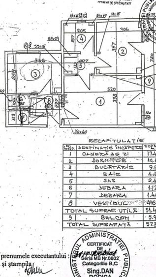 2CAM. TIMPURI NOI-SINCAI-TINERETULUI 4/8 CENTRALA PROPRIE BL.1986 RENOVAT LIBER - 8