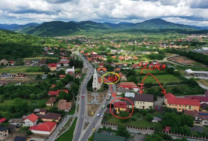 Casă cu 4 camere cu Teren 1000 Mp în Tăuții-Măgherăuș