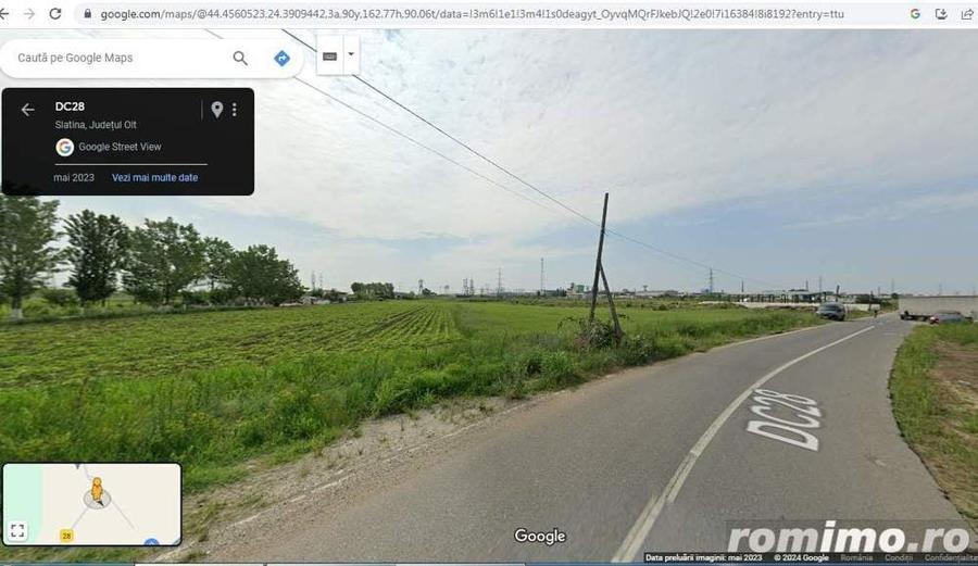Teren de 4200 mp, în Central
