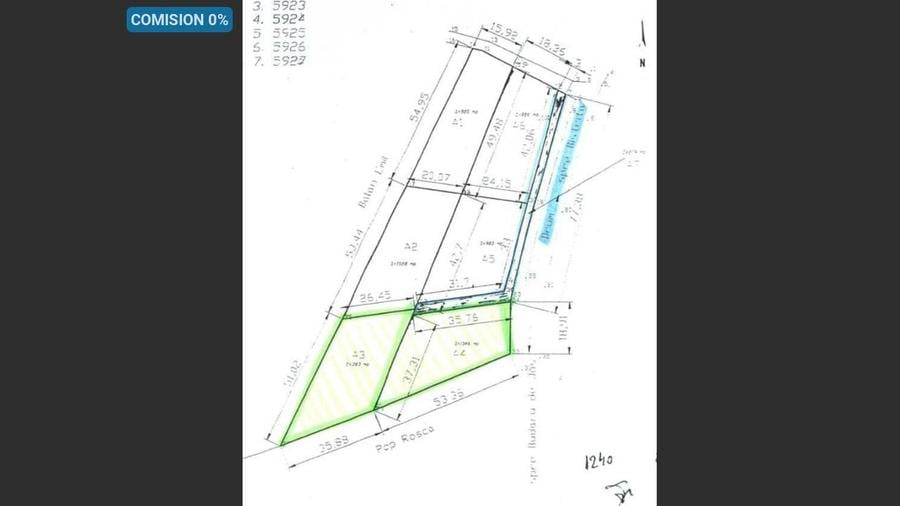Teren Construcții intravilan de 2217 mp, în Centura