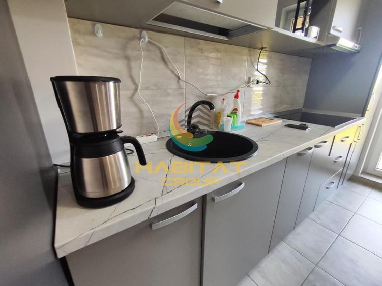 Apartament cu 2 camere semidecomandat, mobilat în Brâncoveanu