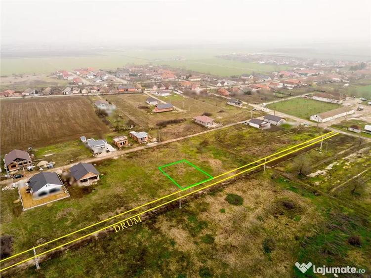 Teren de 500 mp, în Palota