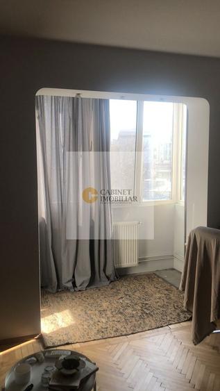 Apartament cu 2 camere semidecomandat, mobilat în Universitate