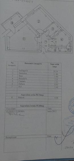 Apartament cu 2 camere decomandat în Inel I