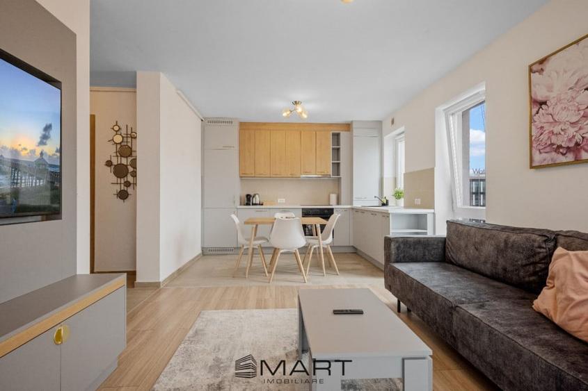 Apartament cu 2 camere semidecomandat în Tractorul