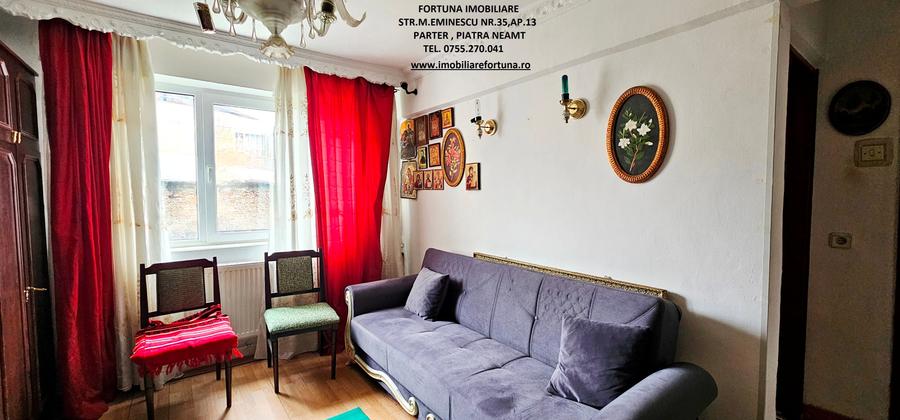 Apartament cu 2 camere semidecomandat în Dărmănești