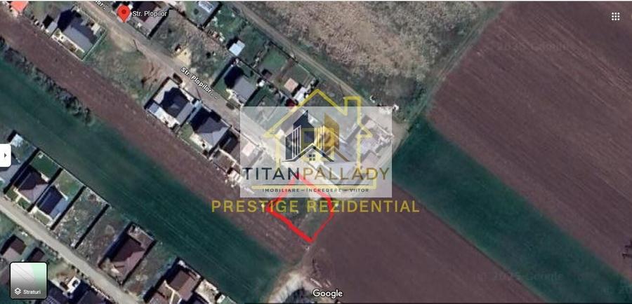 Berceni- Zanelor- teren 550 mp- Intravilan- D= 25ml- Utilitati- 45.450E - 1