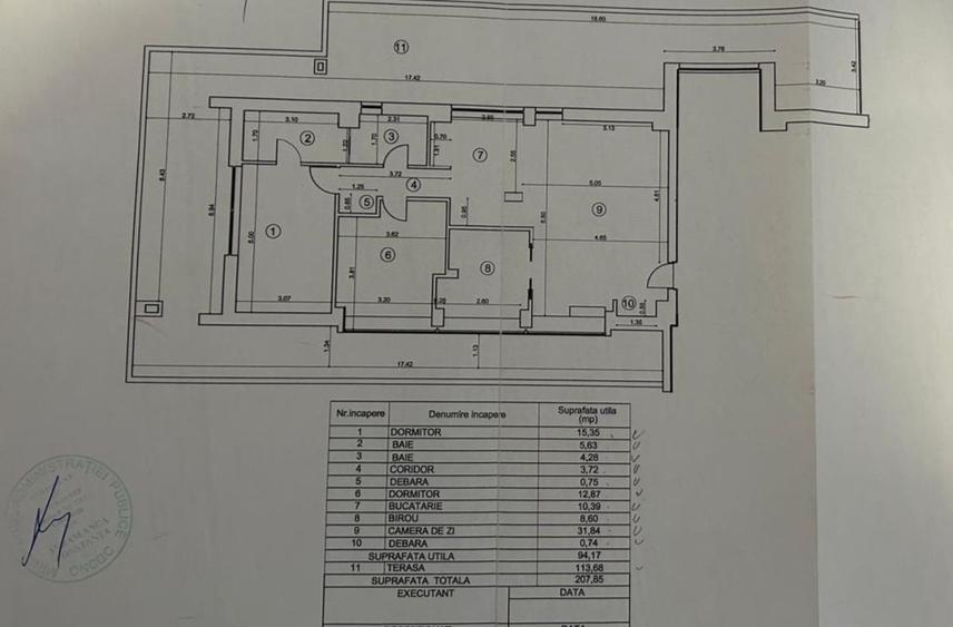 Apartament cu 4 camere, mobilat în Tineretului
