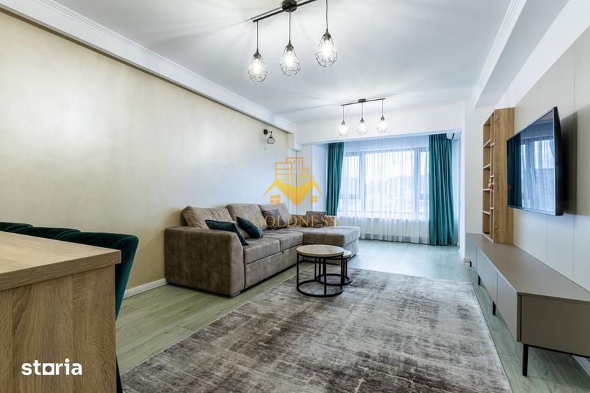 Apartament cu 2 camere semidecomandat, mobilat în Plopilor