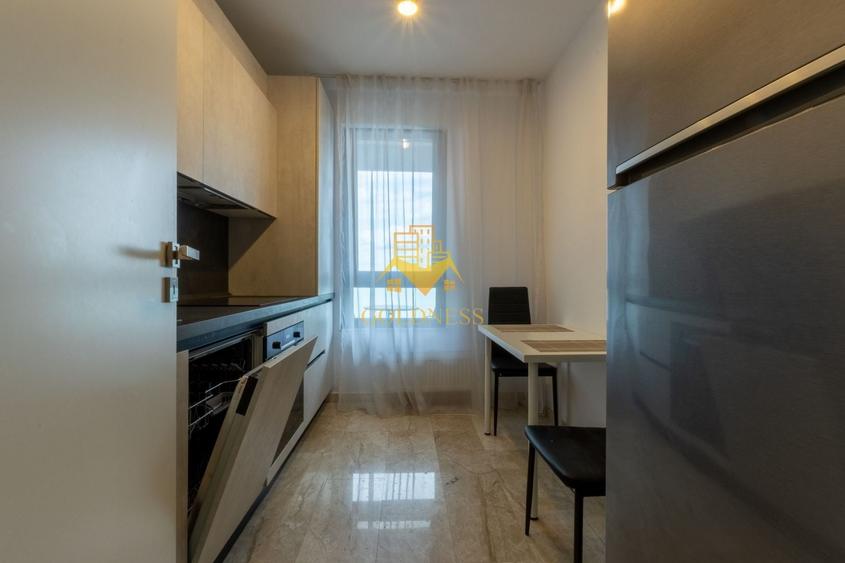 Apartament cu 2 camere semidecomandat, mobilat în Între Lacuri