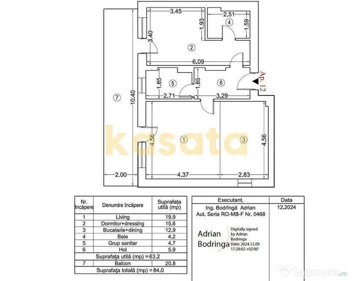 2 camere I Jolie Village I Iancu Nicolae I 84 mp I parcar... - 12