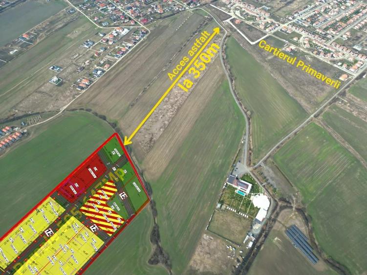 Teren Construcții intravilan de 502 mp, în Săcălaz