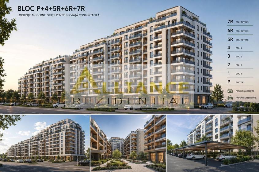 Apartament cu 2 camere decomandat în Berceni