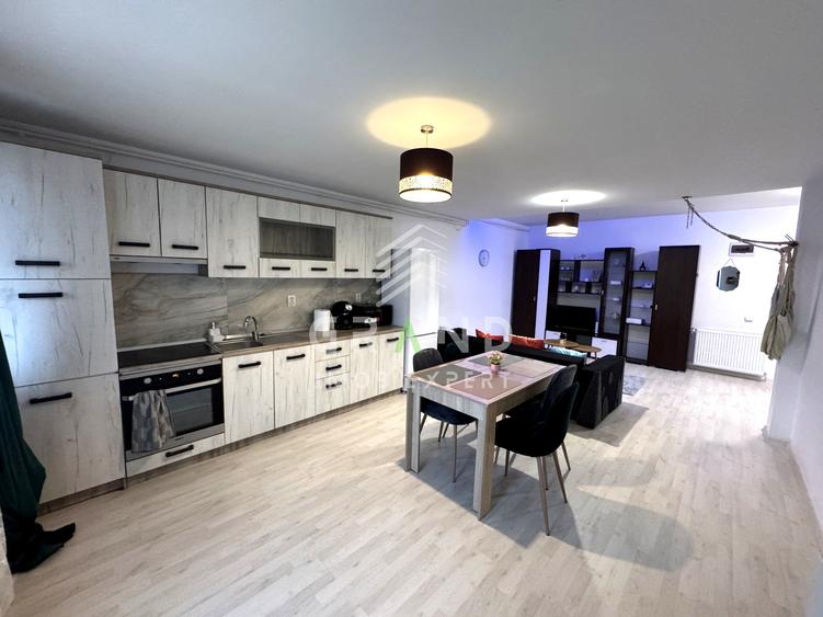Apartament cu 2 camere semidecomandat, mobilat în Florești
