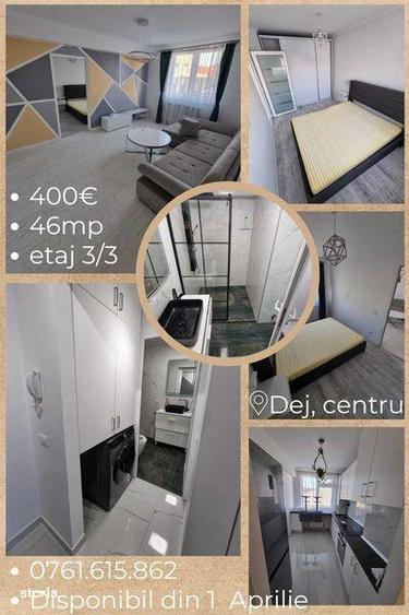 Apartament de inchiriat - 2 camere - central - 2 camere - 7