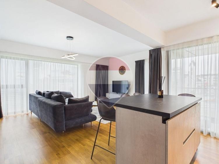 Apartament cu 2 camere decomandat, mobilat în Herăstrău