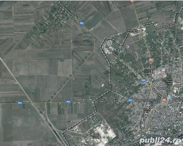 Teren de 42000 mp, în Central
