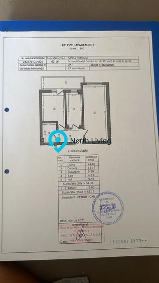 Apartament de vânzare în Sector 4 – Berceni - 2 camere -63 mp - 7