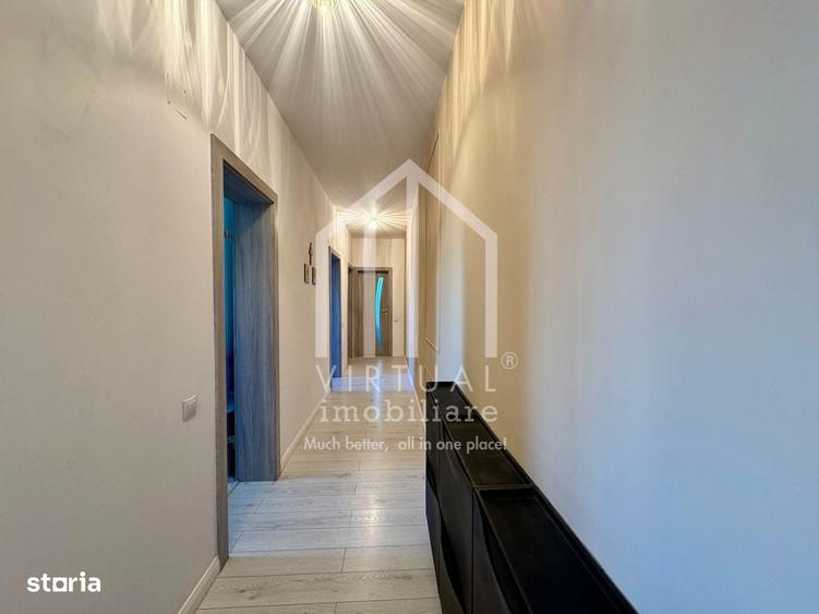 Apartament cu 3 camere decomandat în Central