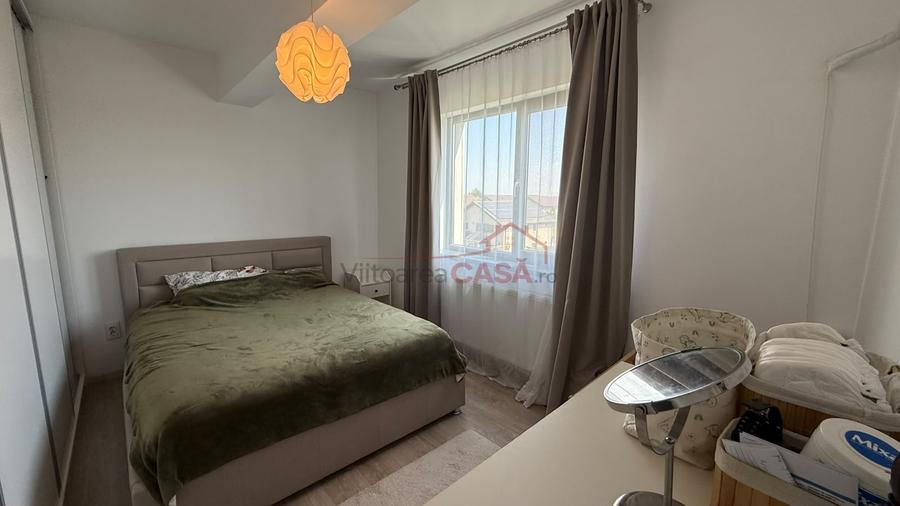 Apartament cu 3 camere semidecomandat, mobilat în Bragadiru