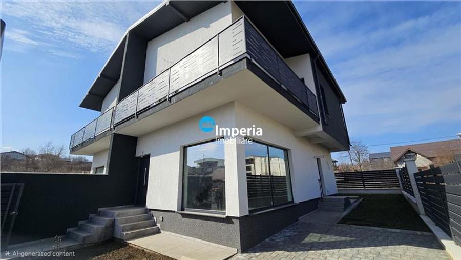 Duplex cu 4 camere cu Teren 200 Mp în Bucium