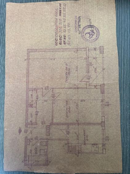 Apartament cu 2 camere decomandat în Obor