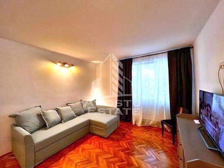 Apartament cu 2 camere decomandat, mobilat în Bălcescu