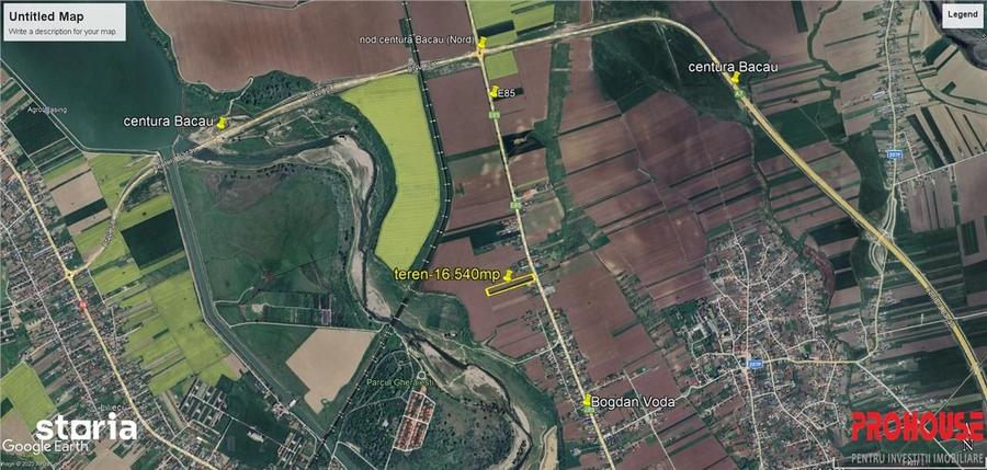 Teren de 16540 mp, în Săucești