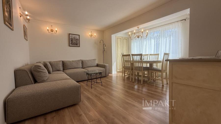 Apartament cu 4 camere decomandat, mobilat în Andrei Mureșanu