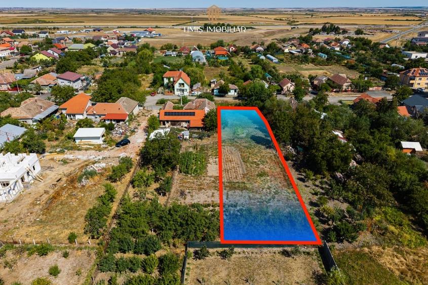 Teren Construcții intravilan de 1340 mp, în Remetea Mare