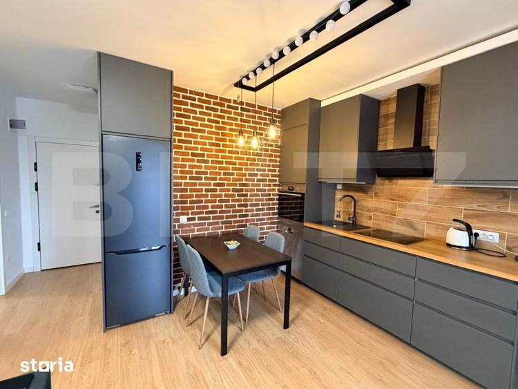 Apartament cu 2 camere, mobilat în Chinteni