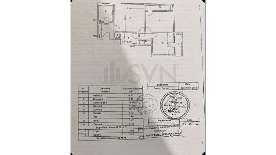 Apartament cu 2 camere decomandat în Basarab