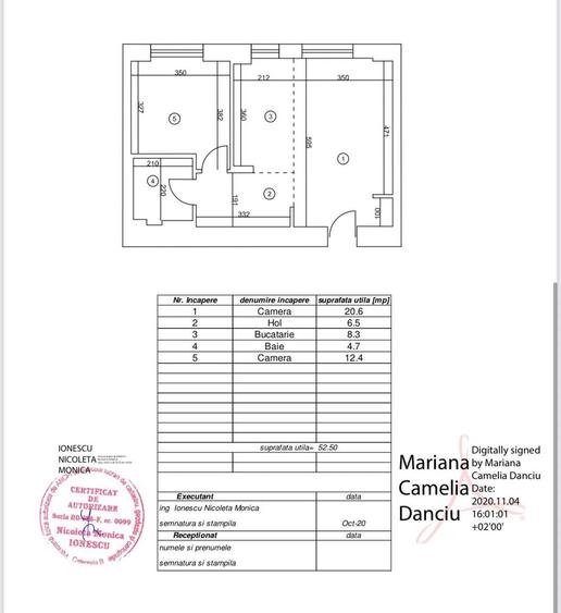 Apartament cu 2 camere în Aviației
