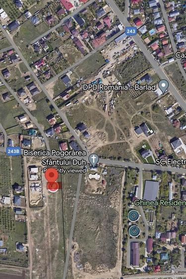 Teren de 450 mp, în Central