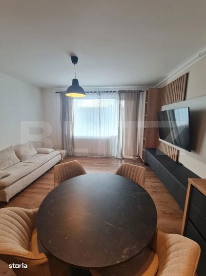 Apartament cu 2 camere semidecomandat, mobilat în Florești — fotografia 3