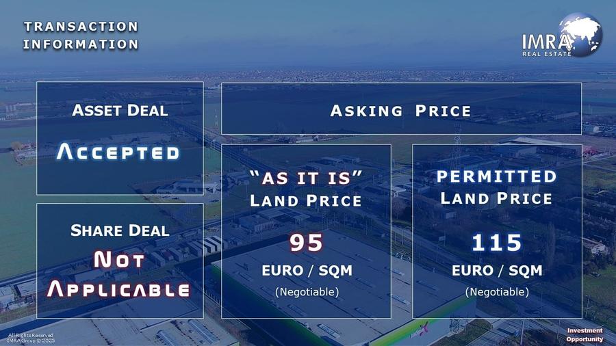 Teren Construcții intravilan de 18.750999450684 mp, în Nord-Est