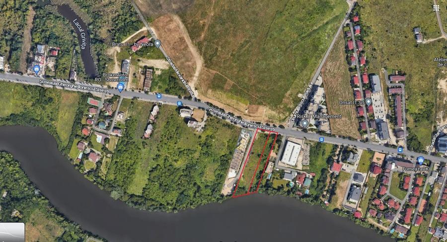 Teren Construcții intravilan de 9055 mp, în Sisești