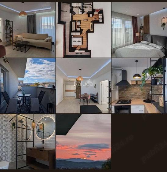 Proprietar: 2 camere + terasa 20 mp + parcare subterana, etaj 3r (Abatorului 5, Flore?ti, Cluj),