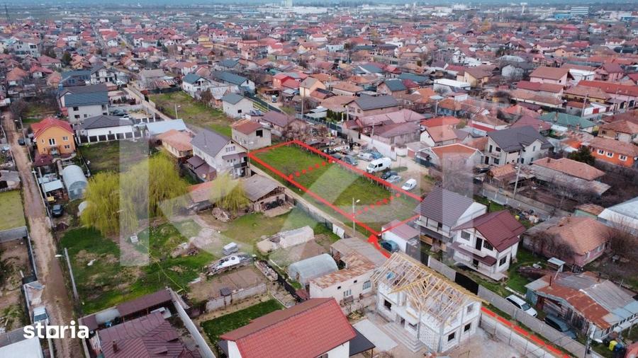 Teren de 860 mp, în Brestei