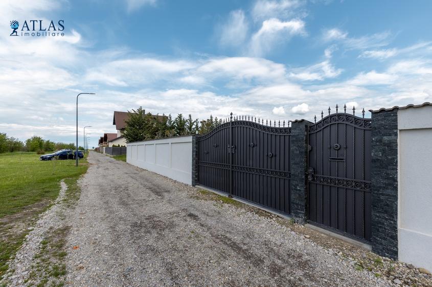 Casă individuală cu 5 camere cu Canalizare în Cristian