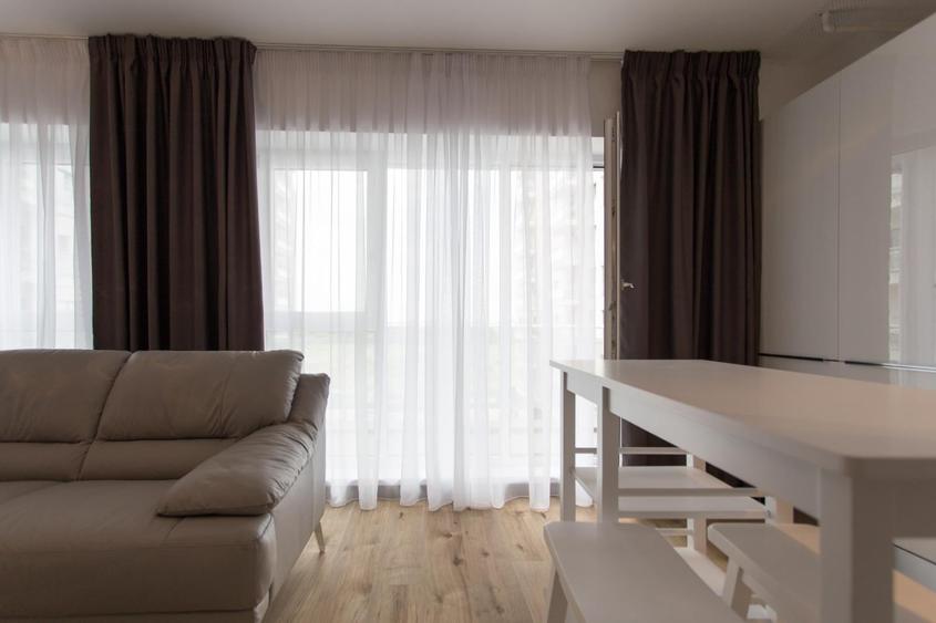 Apartament cu 2 camere semidecomandat, mobilat în Barbu Văcărescu