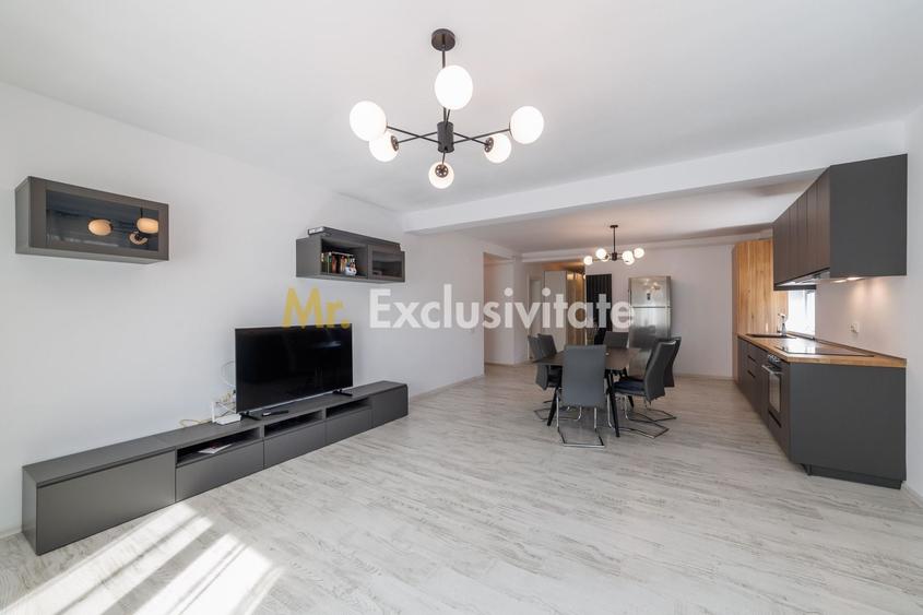 Apartament cu 3 camere decomandat, mobilat în Ștefăneștii Noi
